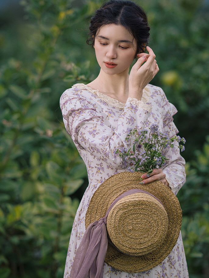 Violet's Vintage Floral Dream