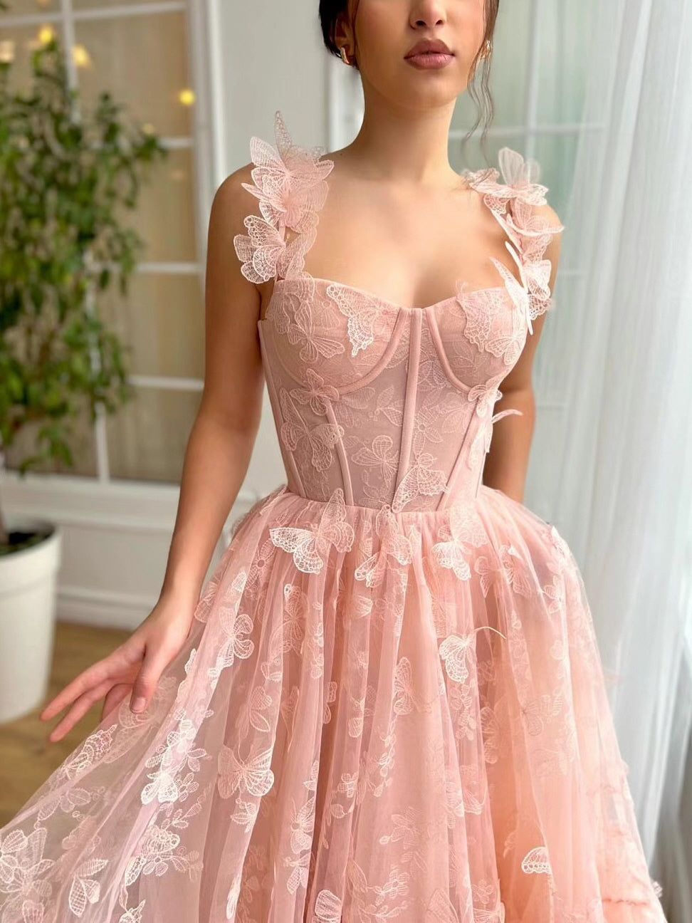 Enchanted Blossom Fairytale Gown