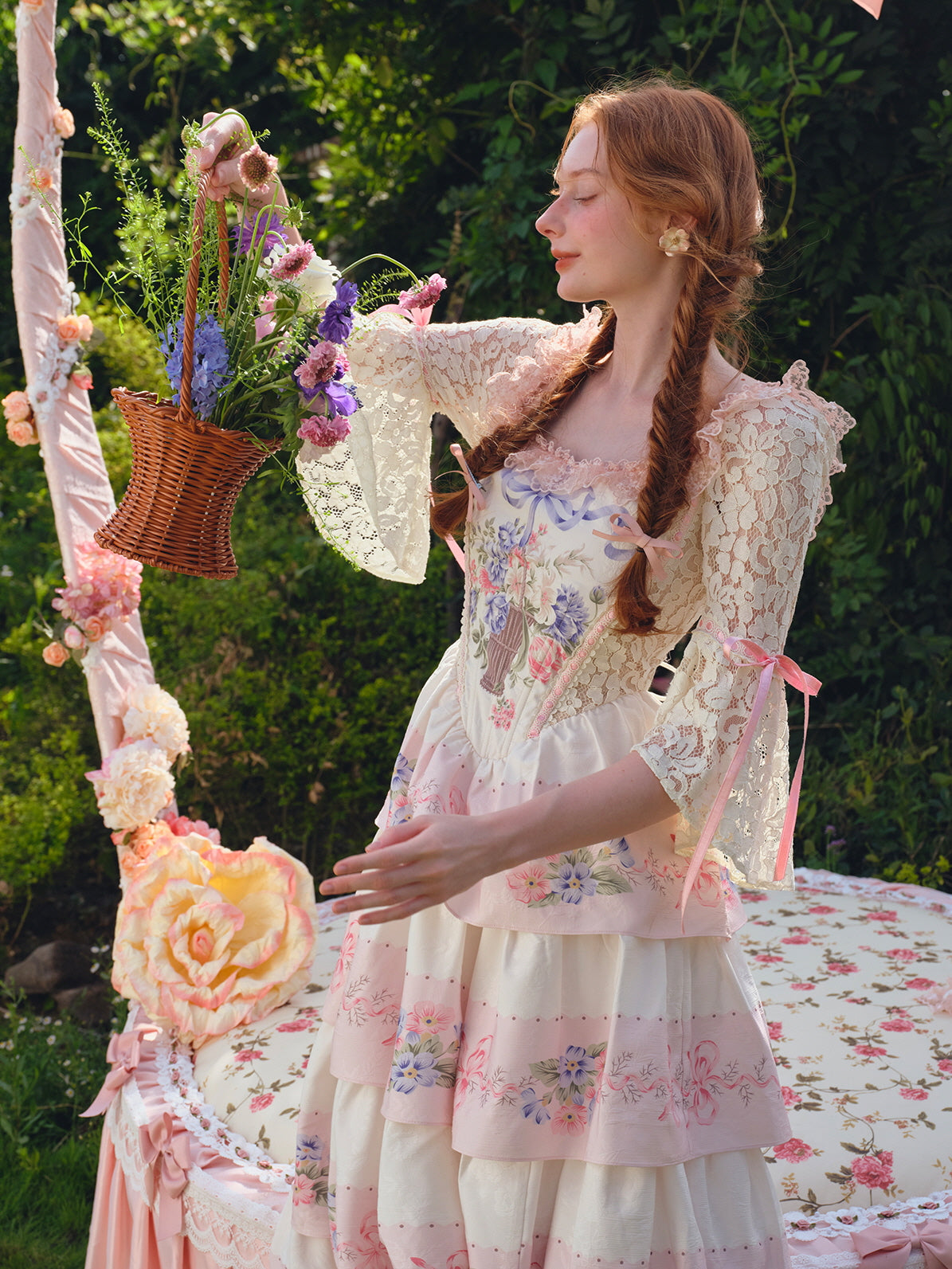 Princess Enchanted Garden Lace Dress