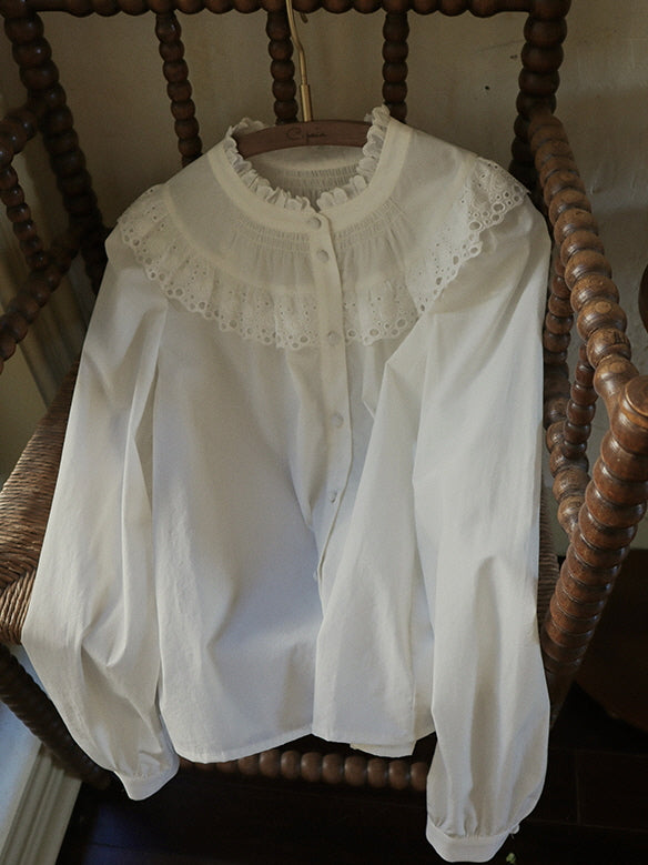 Enchanted Garden Lace Blouse