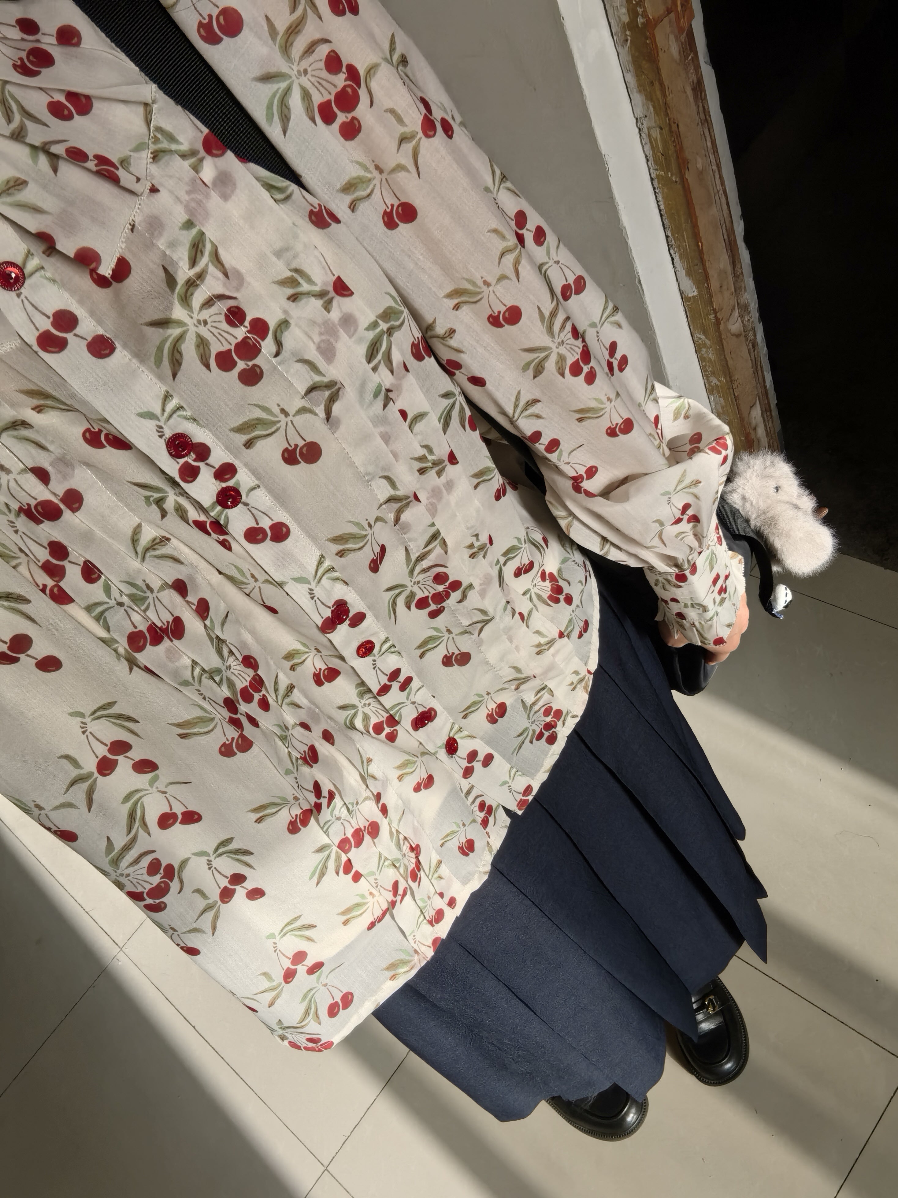 Cherry Blossom Vintage Blouse