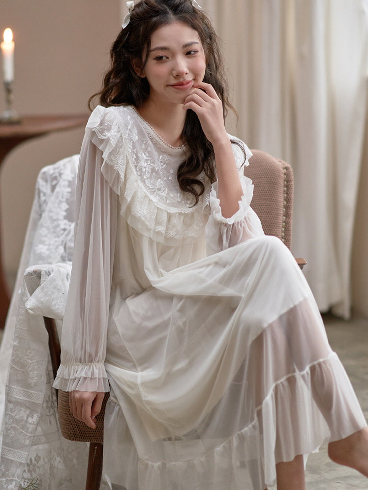 Moonlit Serenity Princess Nightgown