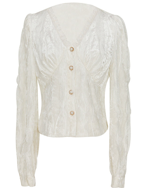 Ivory Lace Dream Blouse