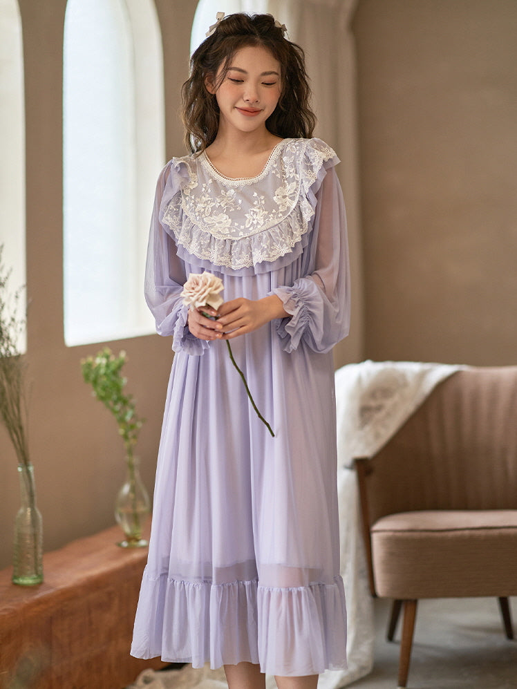 Moonlit Serenity Princess Nightgown