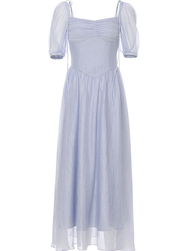 The Isabella Blue Princess Maxi Dress