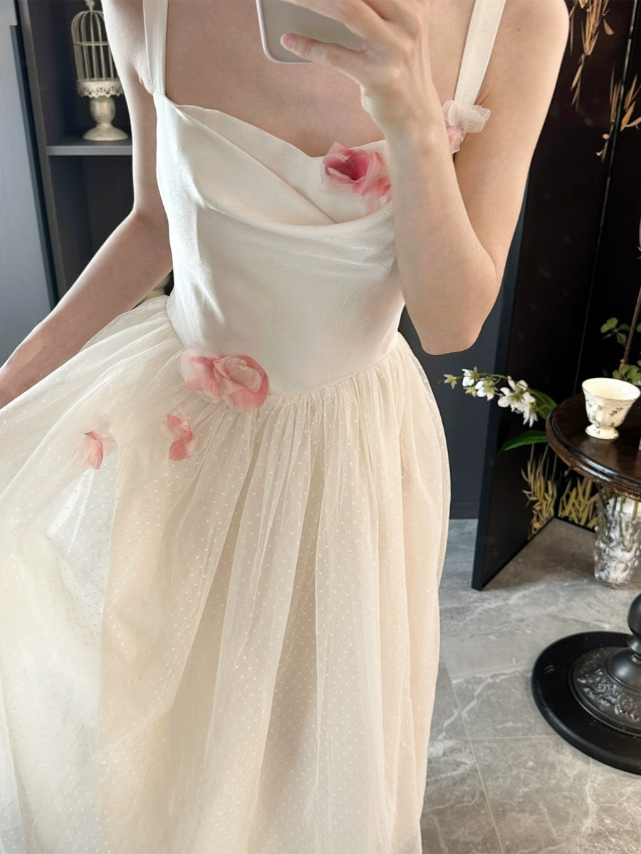 Enchanted Blossom Ivory Dress