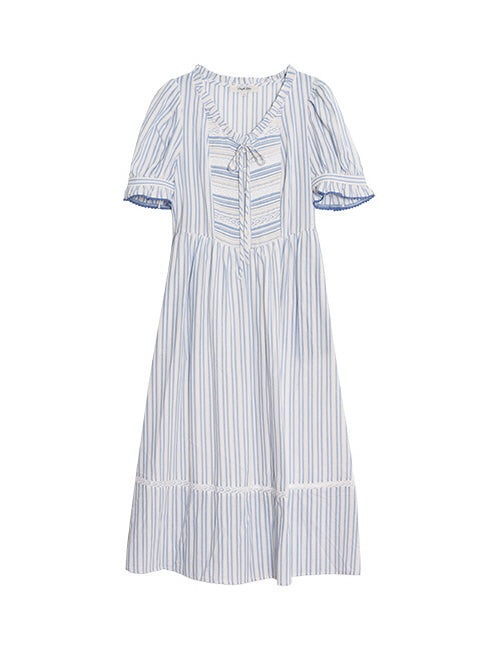 Amelia's Cottage Blue Stripe Dress