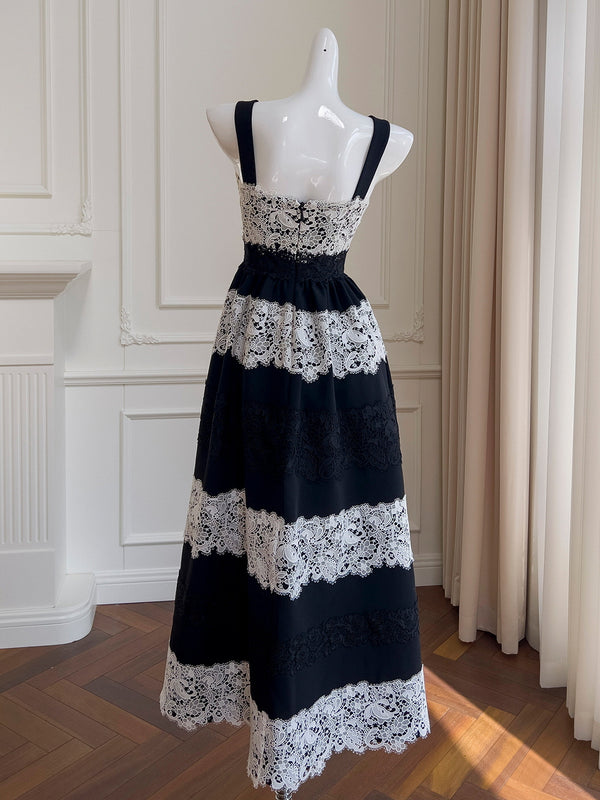black with white lace dress Princess & Color:As Photo(Green) Sleeve:Strapless Best Sale Cap Sleeve