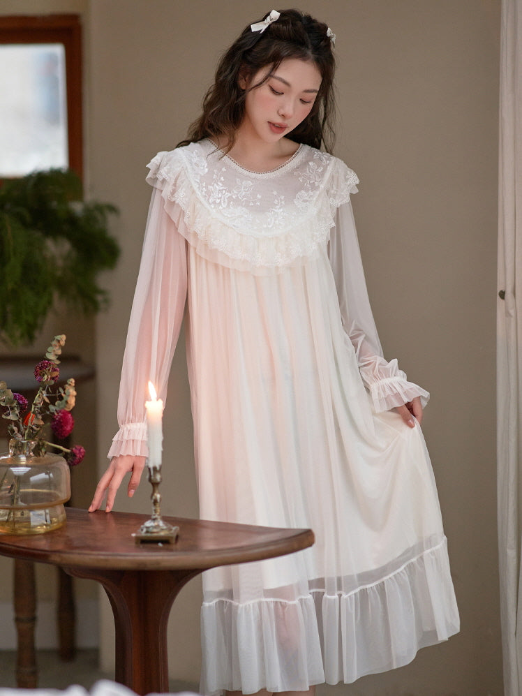 Moonlit Serenity Princess Nightgown