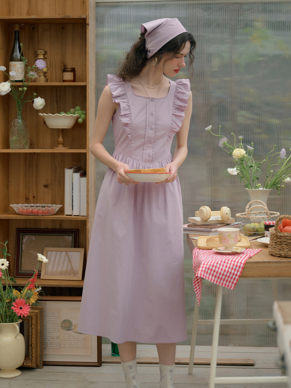 Lily's Lavender Cottage Dress