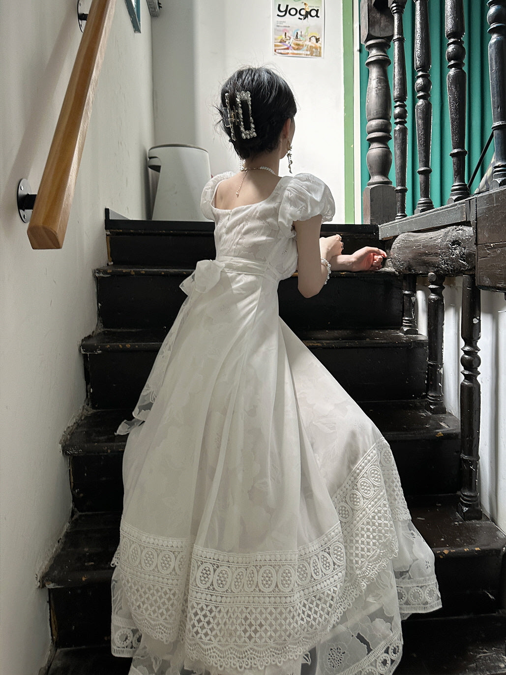 Enchanted White Princess Dress