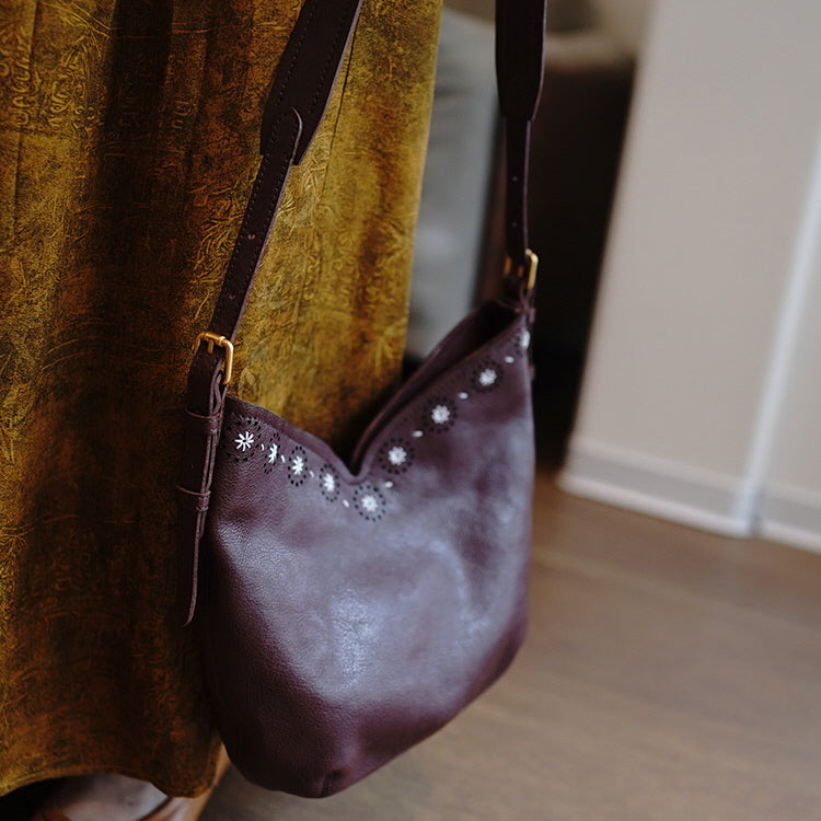 Vintage Retro Leather Shoulder Bag