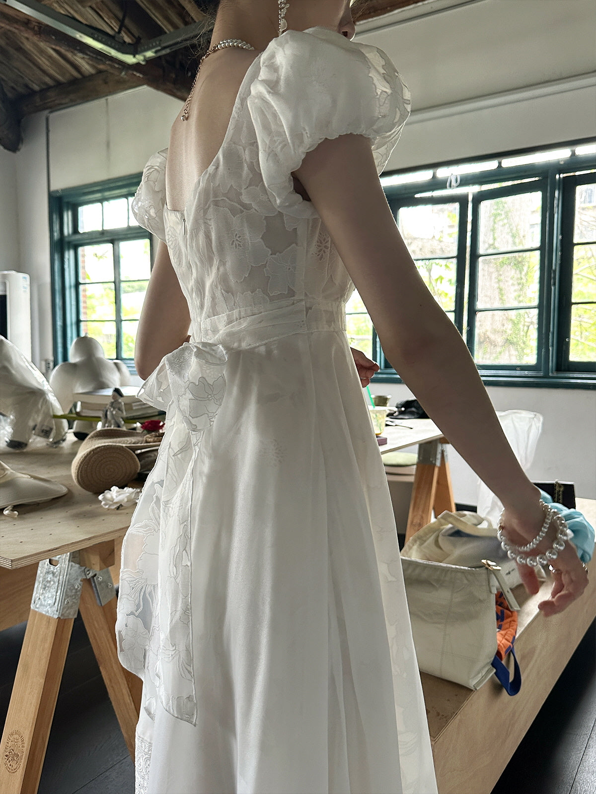 Enchanted White Princess Dress