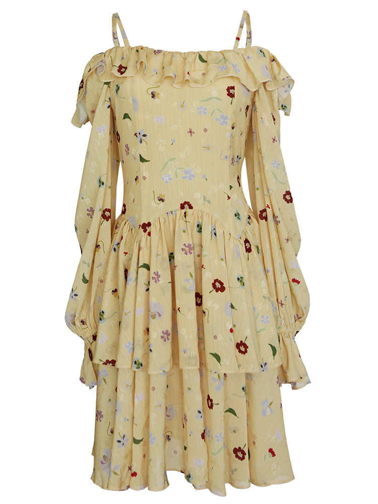 Enchanted Meadow Ruffled Dress