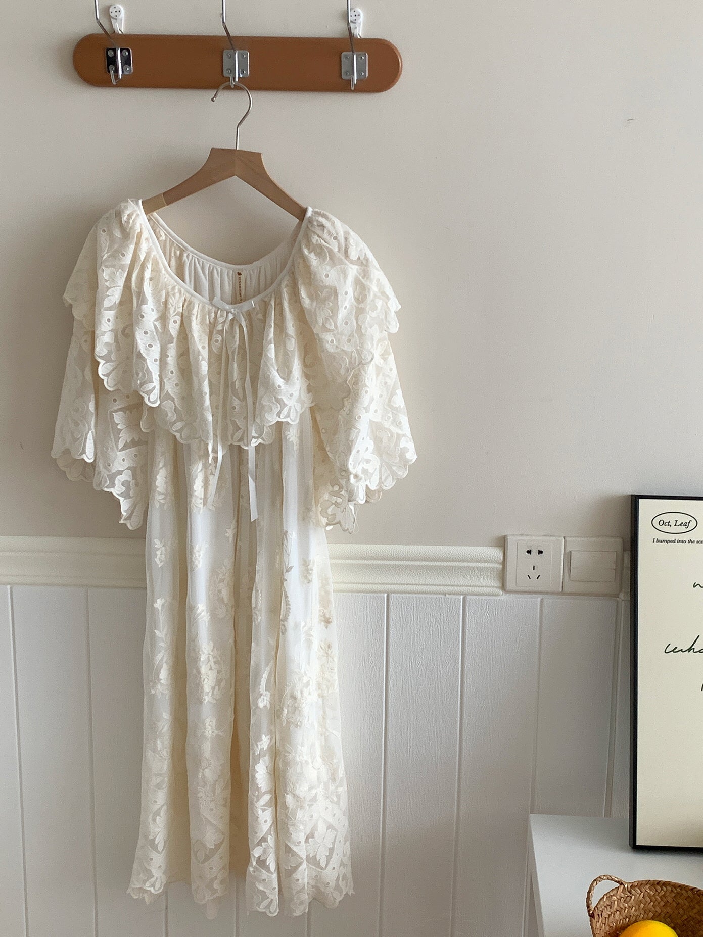 Whispering Blossoms Vintage Nightgown