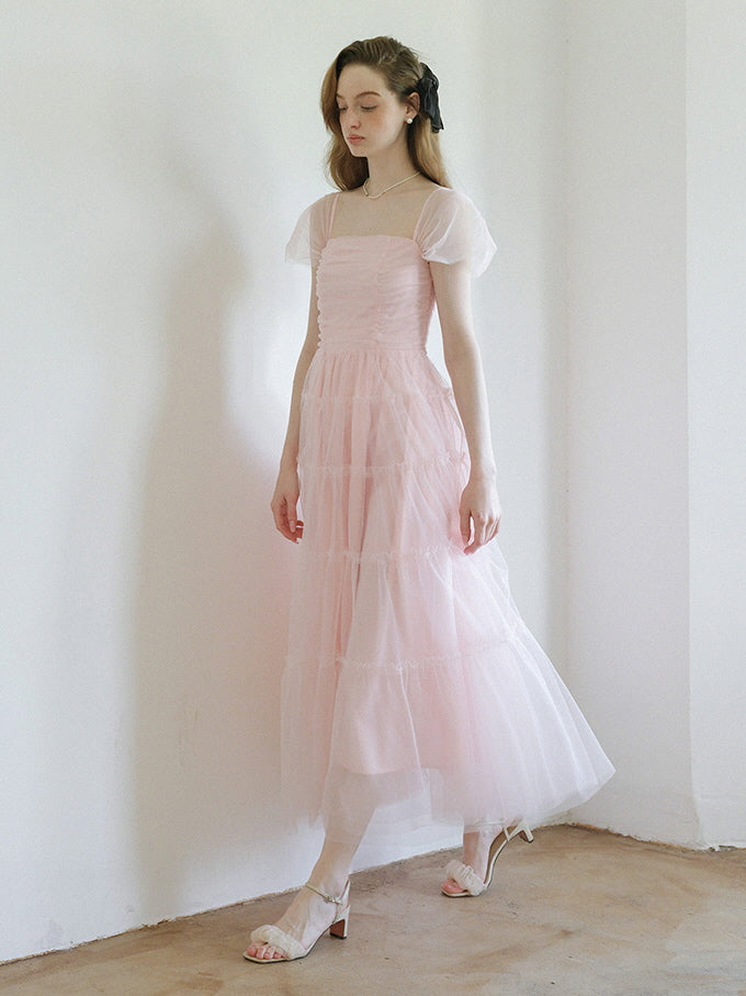 Enchanted Pink Tulle Fairy Dress