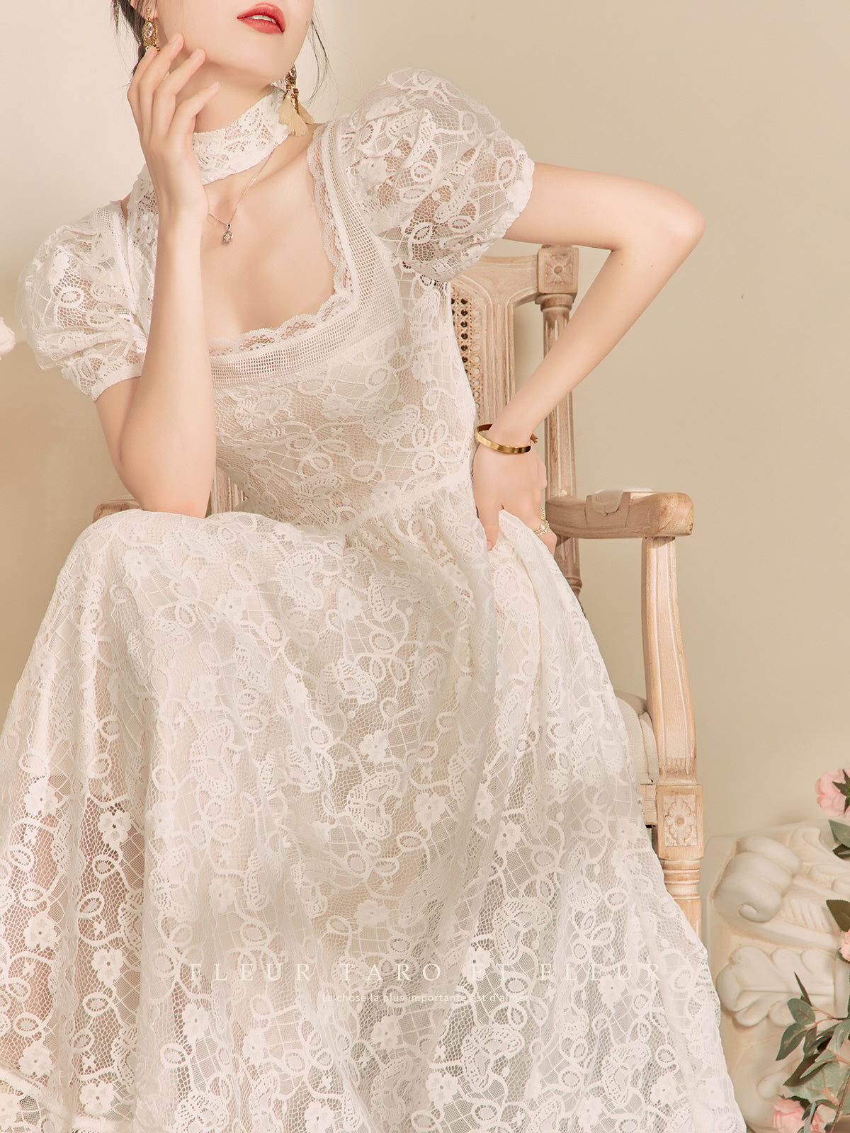 Princess Lace Elegance Dress