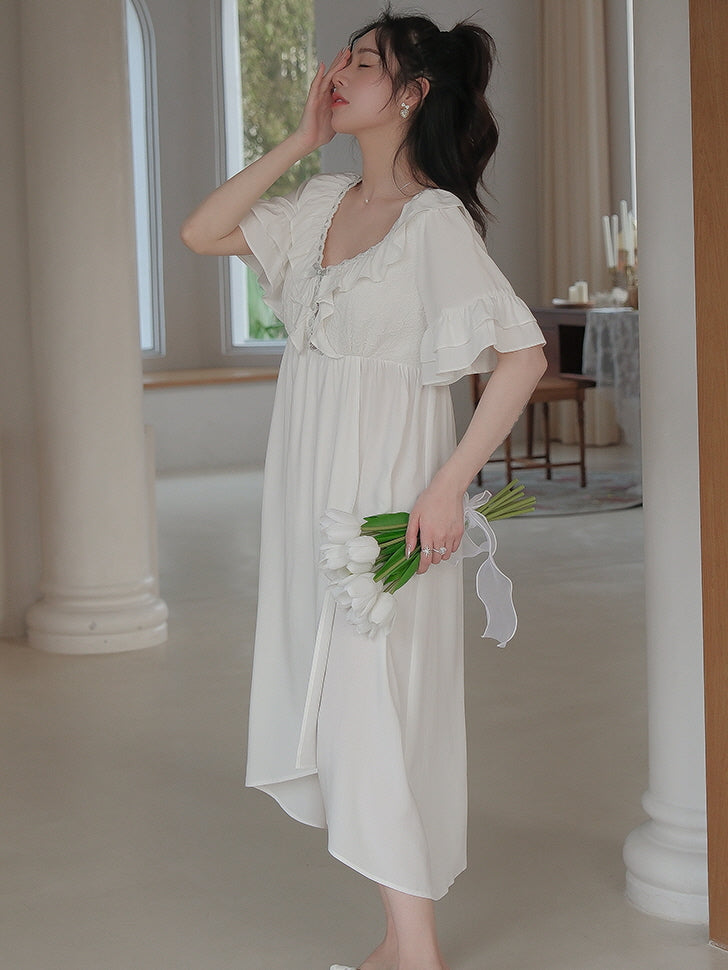 Romantic Blossom Vintage Nightgown