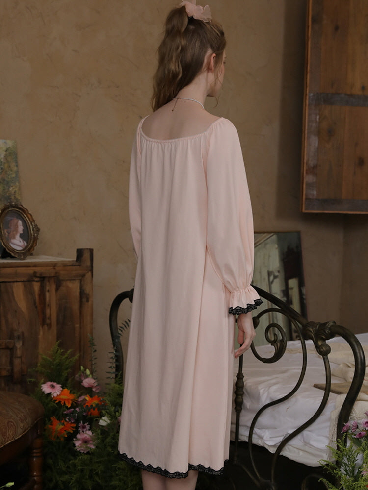 Midnight Lace Reverie Nightgown