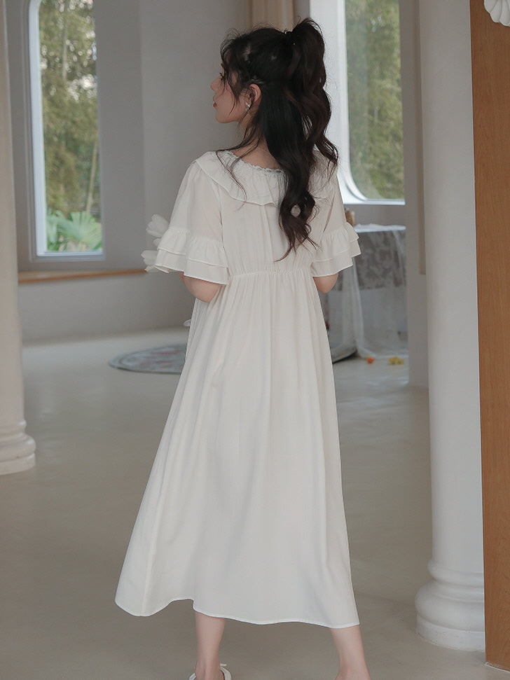 Romantic Blossom Vintage Nightgown