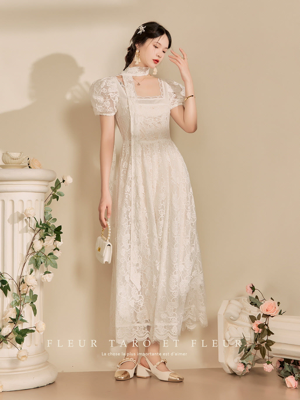 Princess Lace Elegance Dress