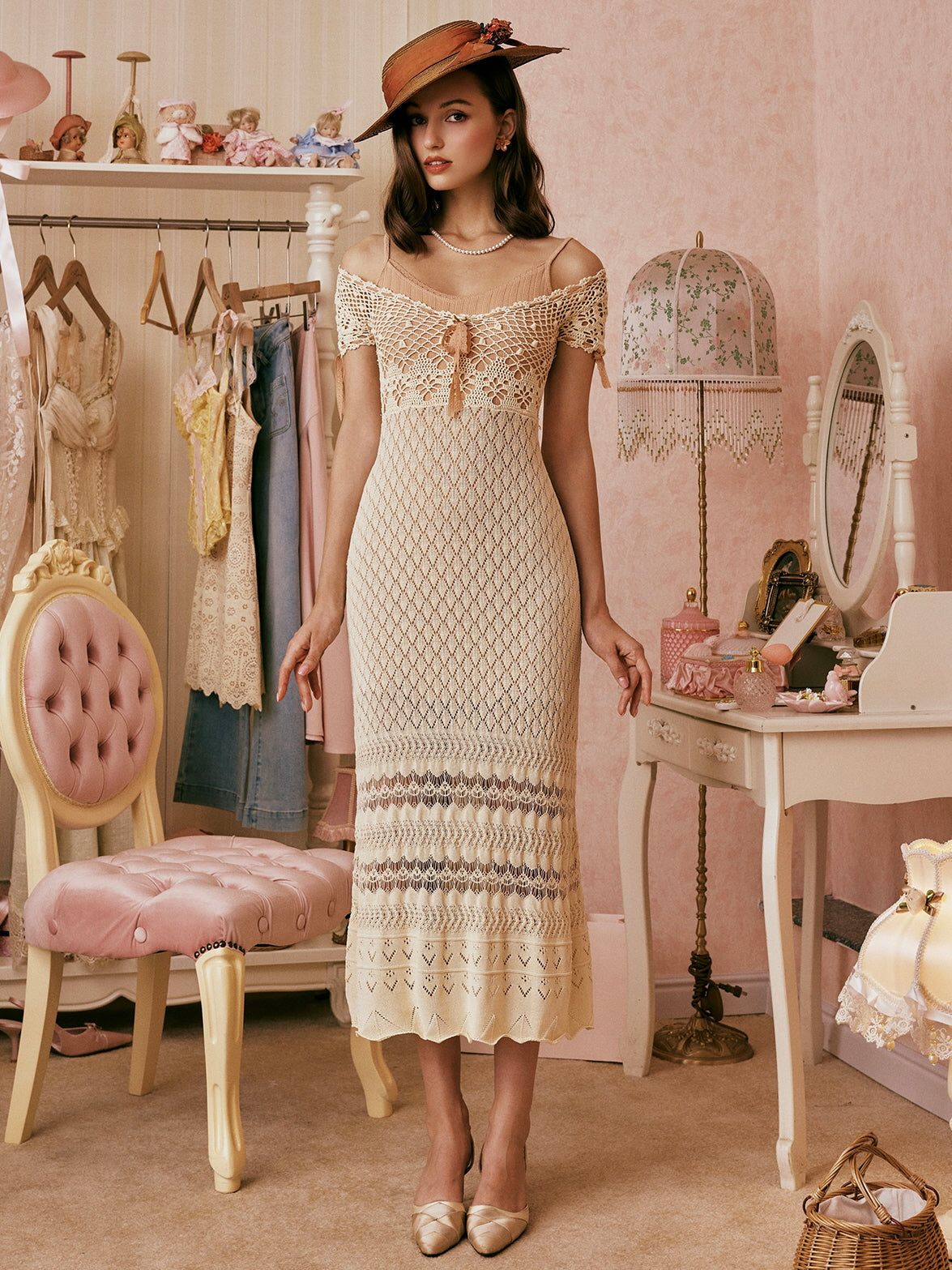 Enchanted Elegance Knit Dress