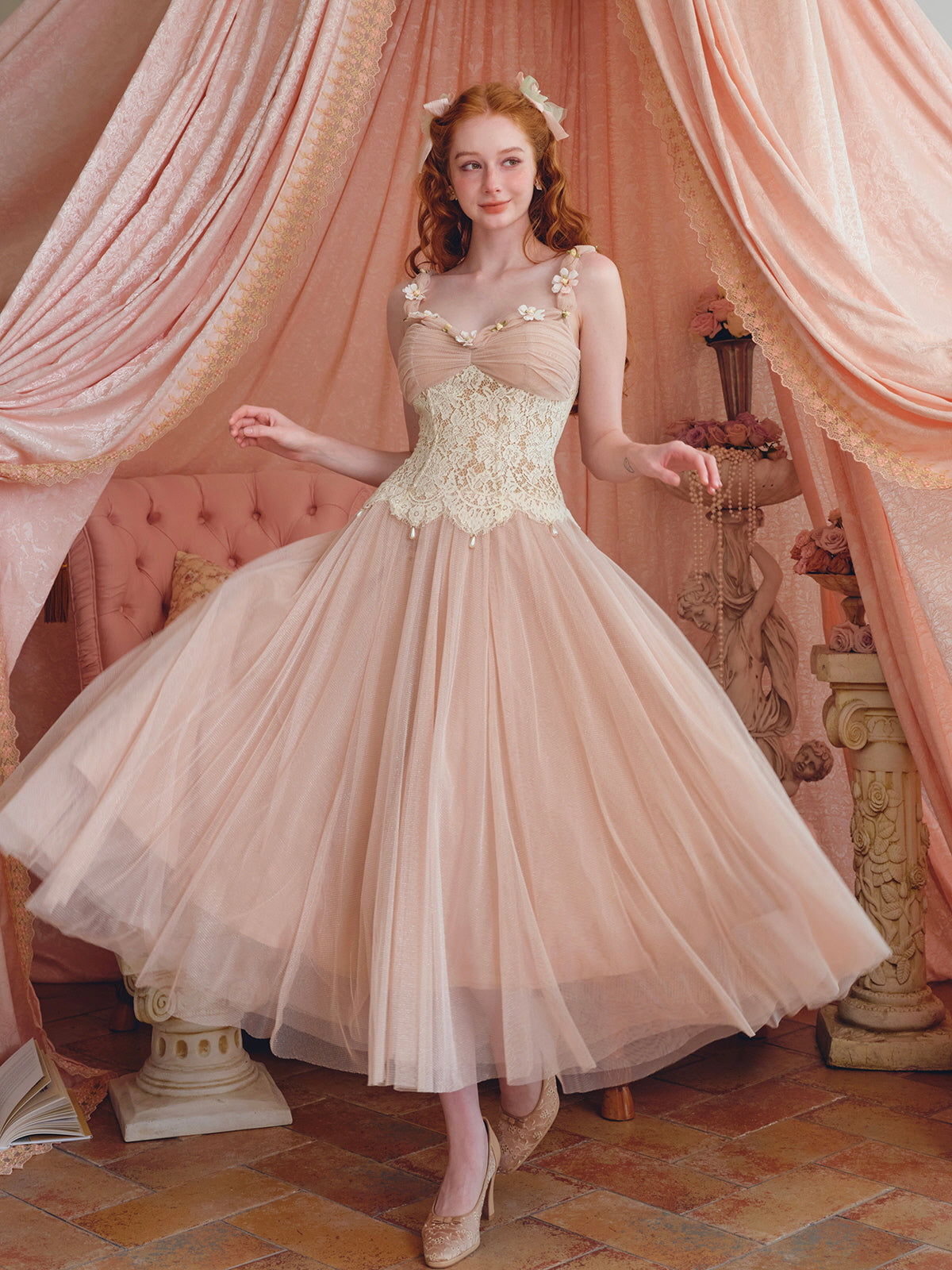 Enchanted Blossom Princess Dress