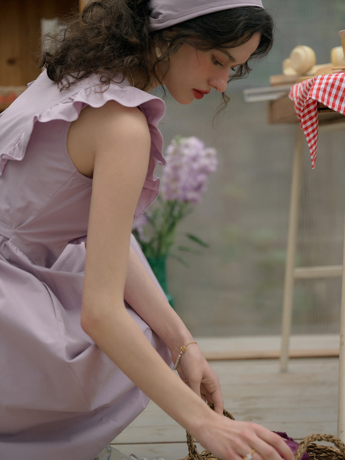 Lily's Lavender Cottage Dress