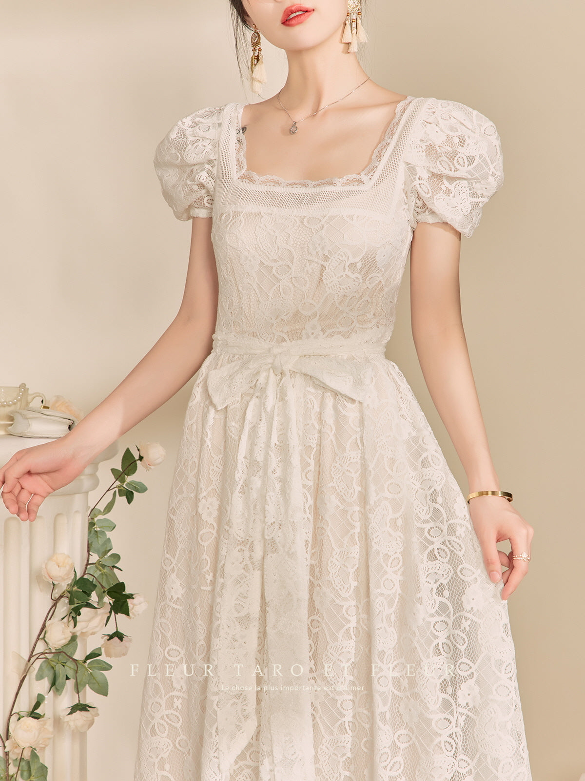 Princess Lace Elegance Dress