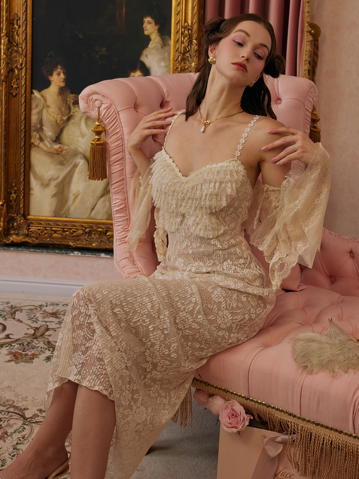 Enchanted Lace Elegance Dress