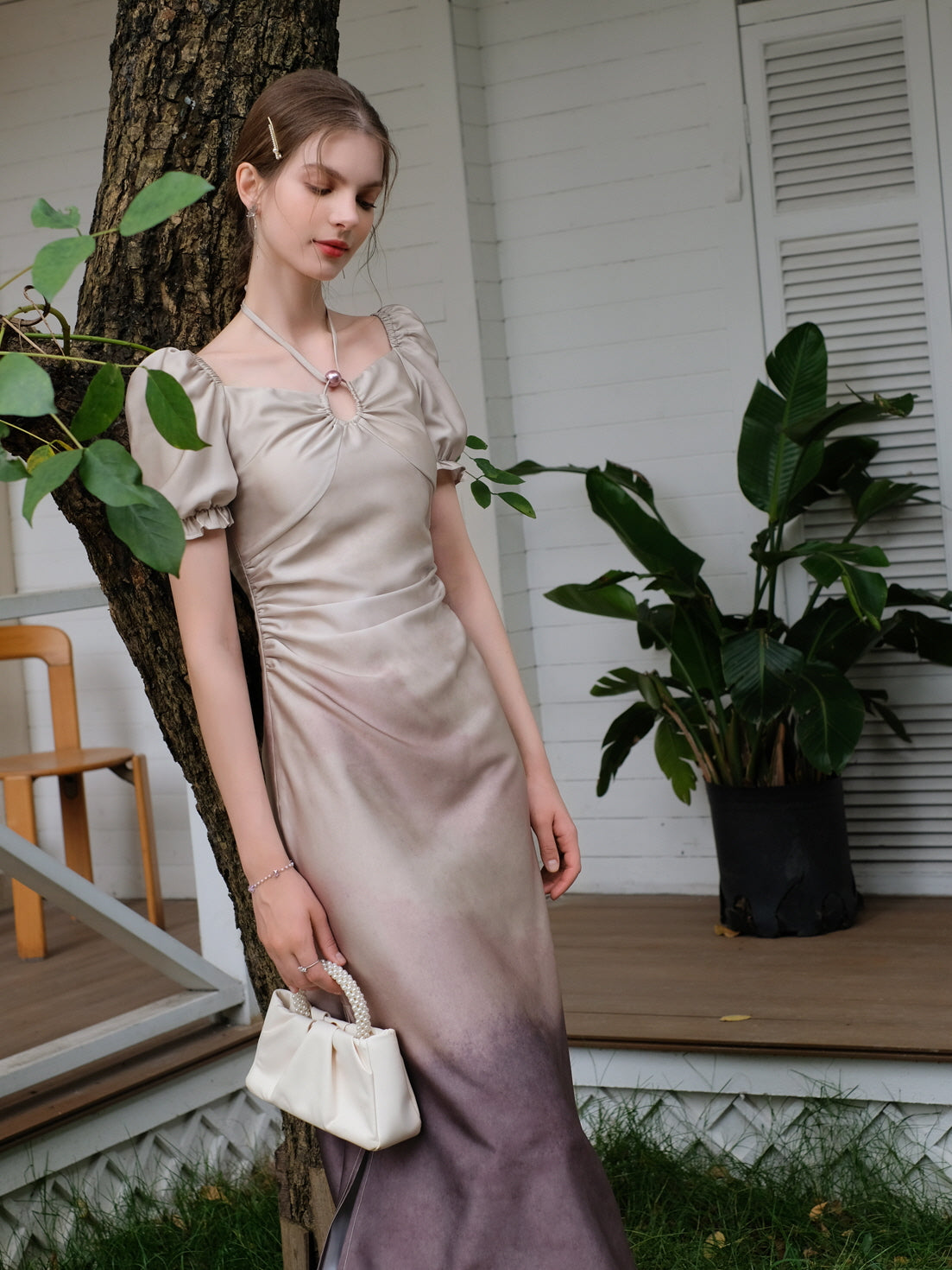 Twilight Whisper Ombre Dress