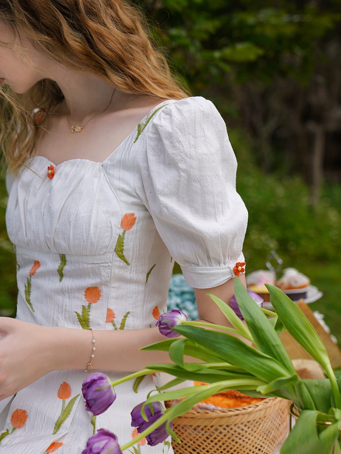 Blooming Meadow Smocked Top