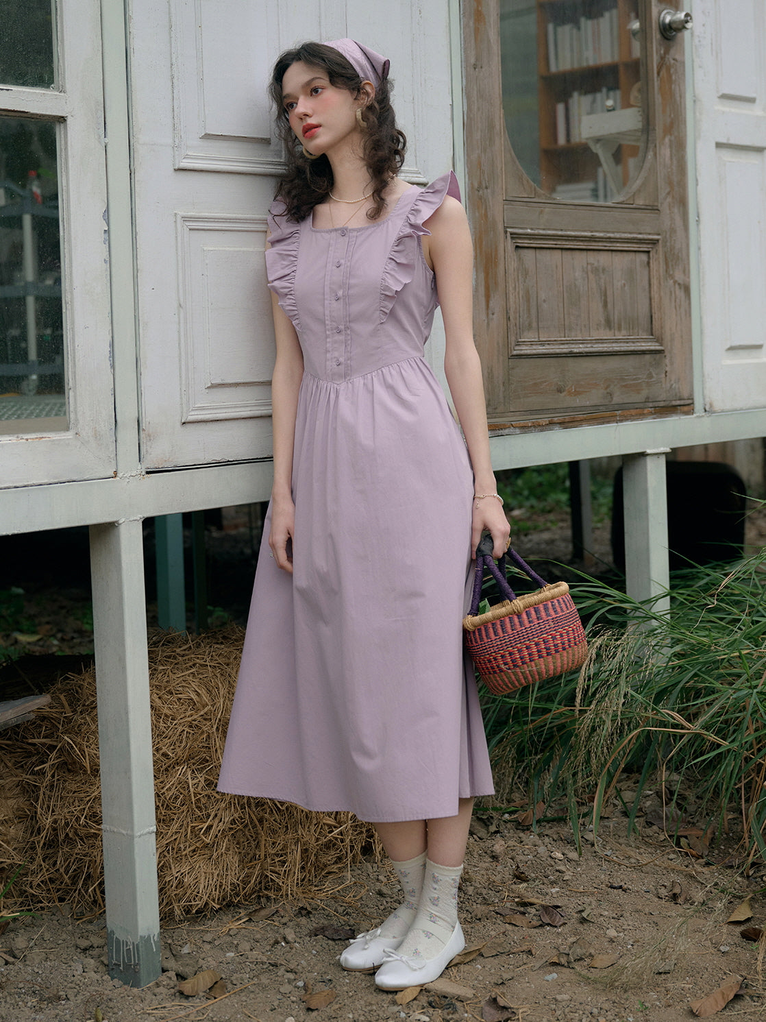 Lily's Lavender Cottage Dress