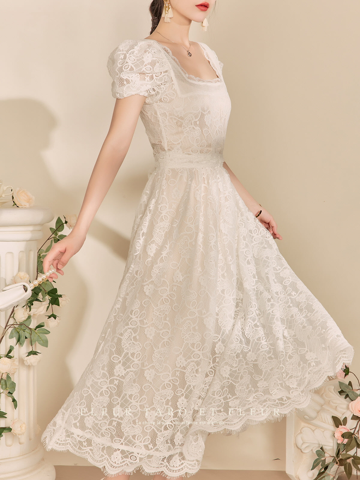 Princess Lace Elegance Dress