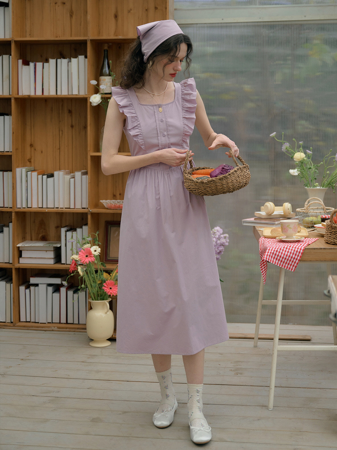 Lily's Lavender Cottage Dress