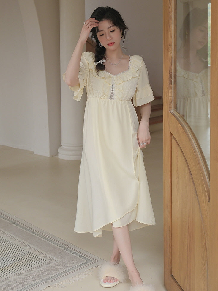 Romantic Blossom Vintage Nightgown