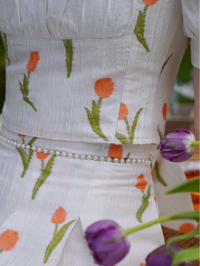 Blooming Meadow Smocked Top