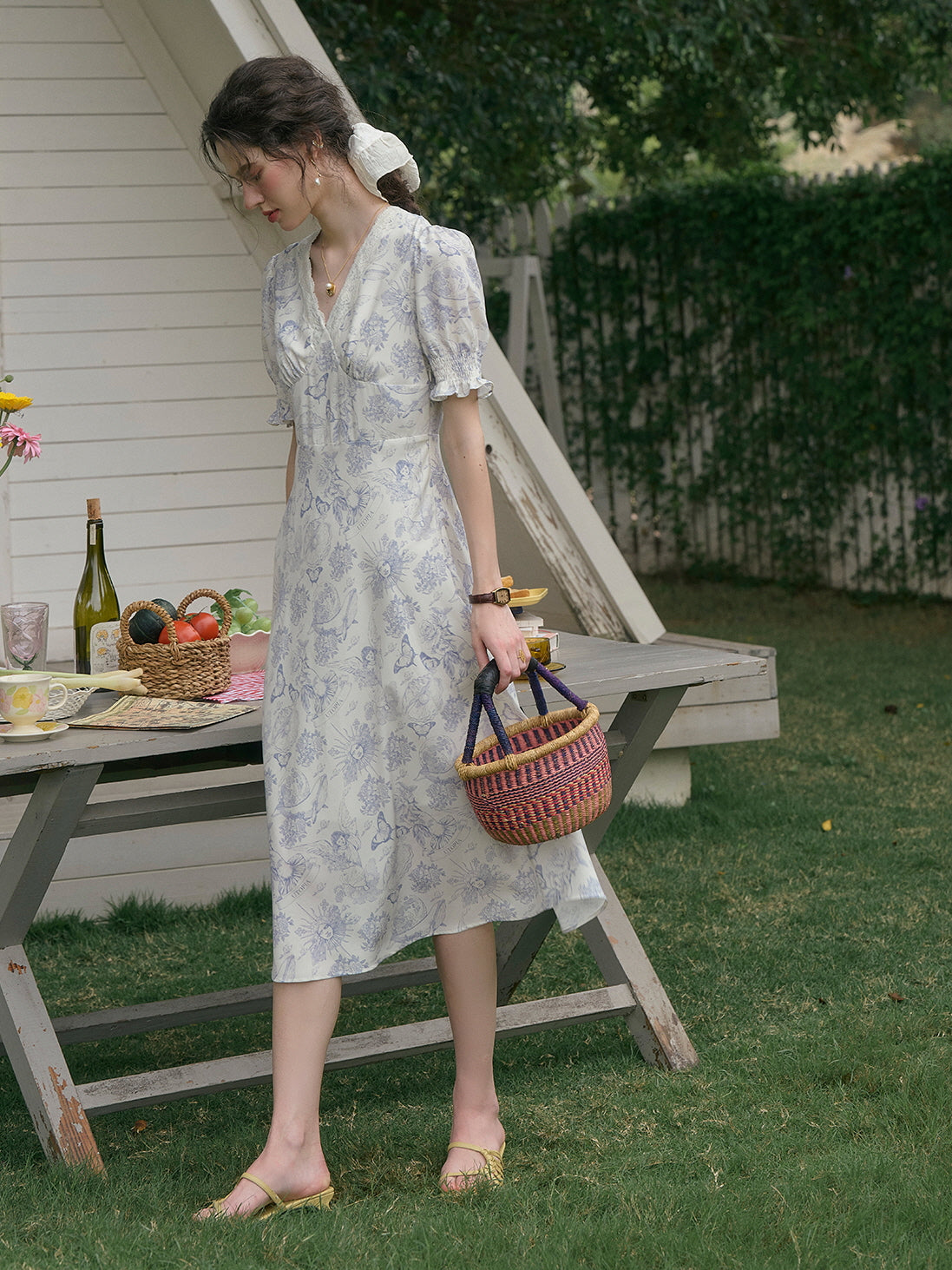 Daisy's Whimsical Garden Dress