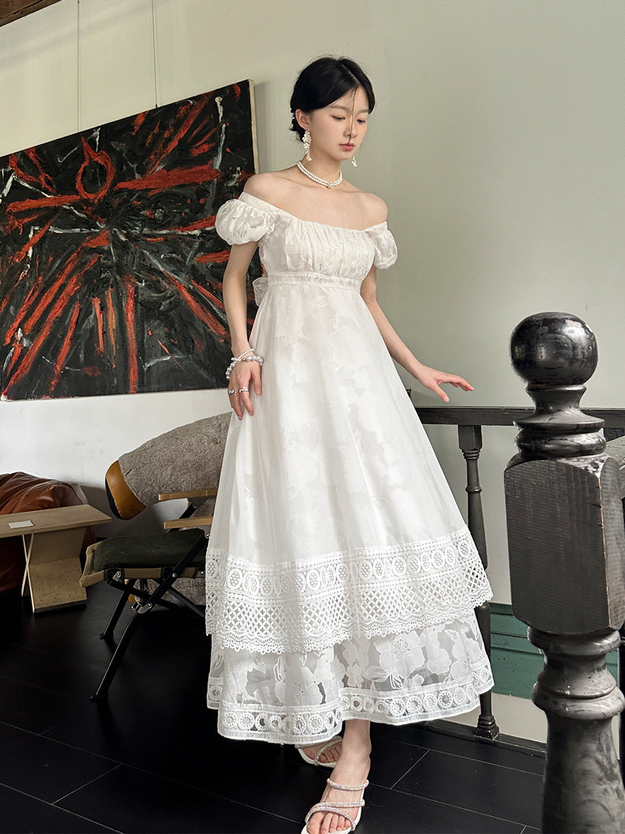 Enchanted White Princess Dress