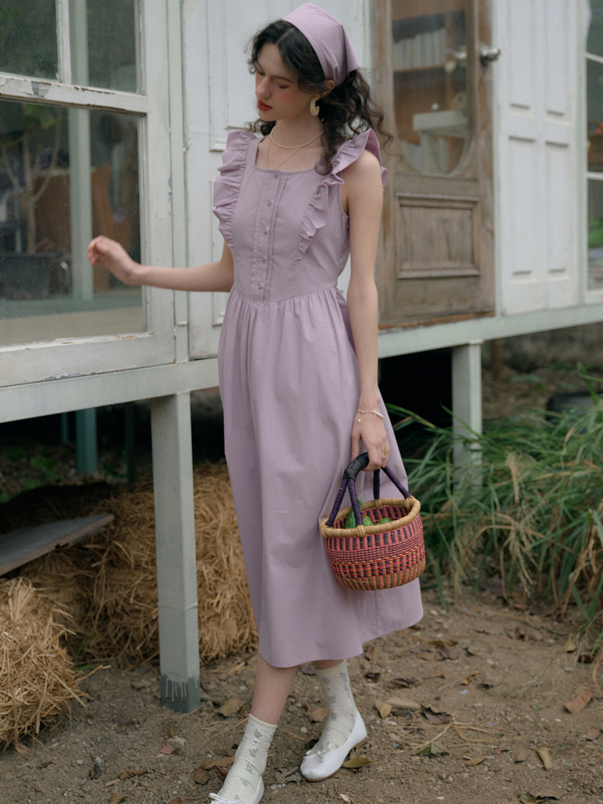 Lily's Lavender Cottage Dress