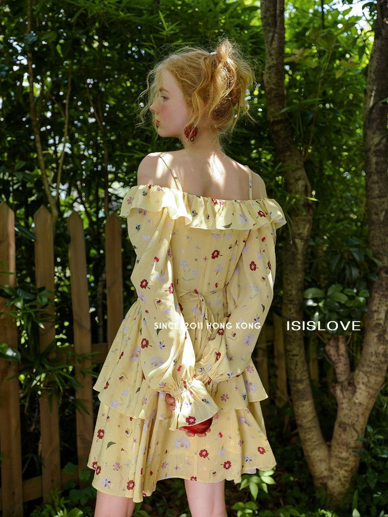 Enchanted Meadow Ruffled Dress