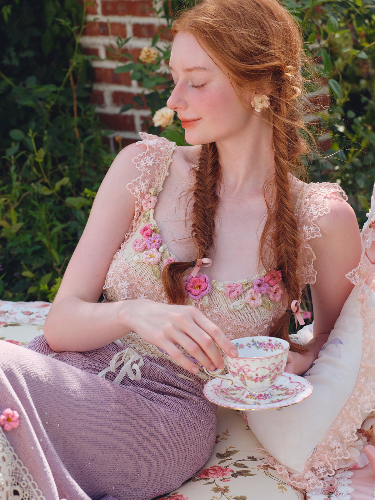 Enchanted Garden Knitted Dress