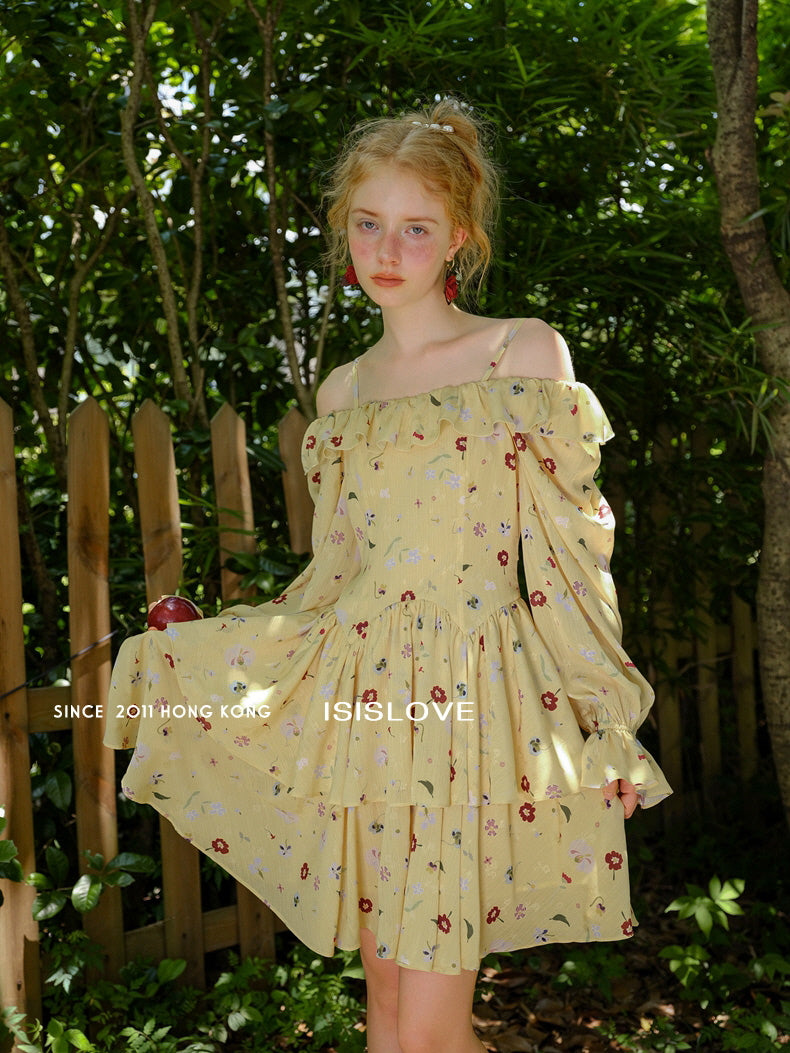 Enchanted Meadow Ruffled Dress