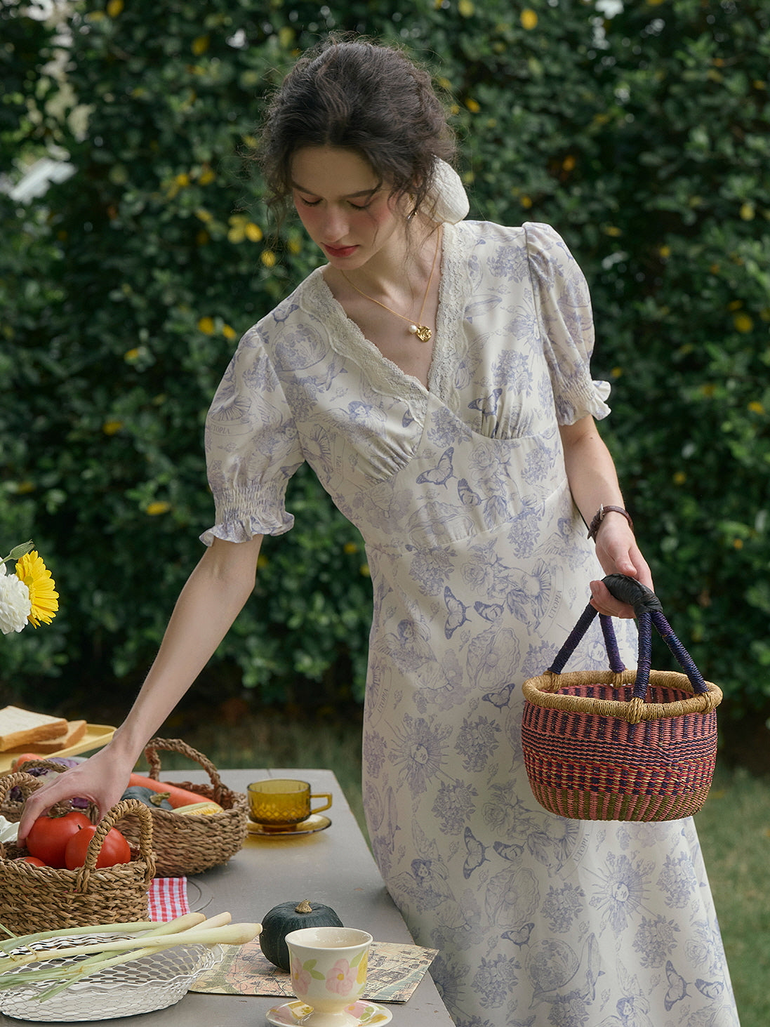 Daisy's Whimsical Garden Dress