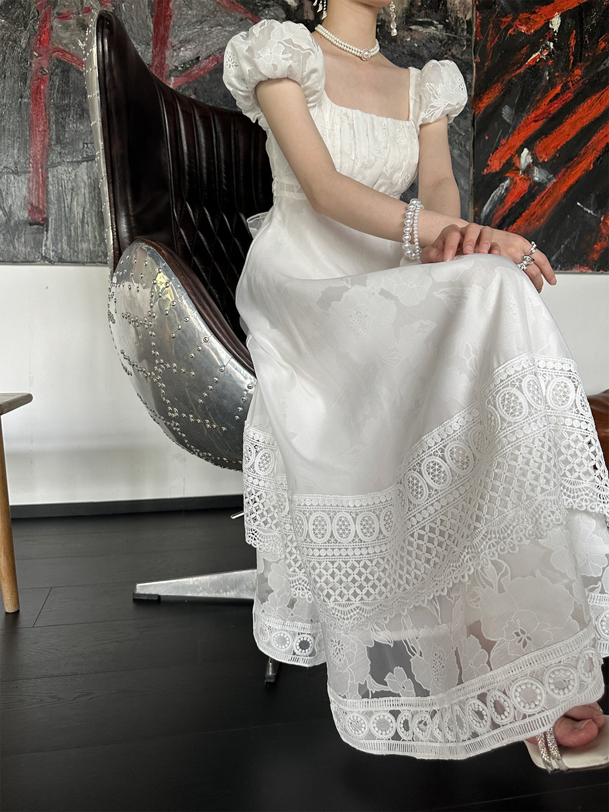 Enchanted White Princess Dress