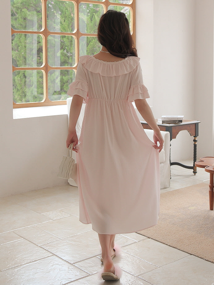 Romantic Blossom Vintage Nightgown