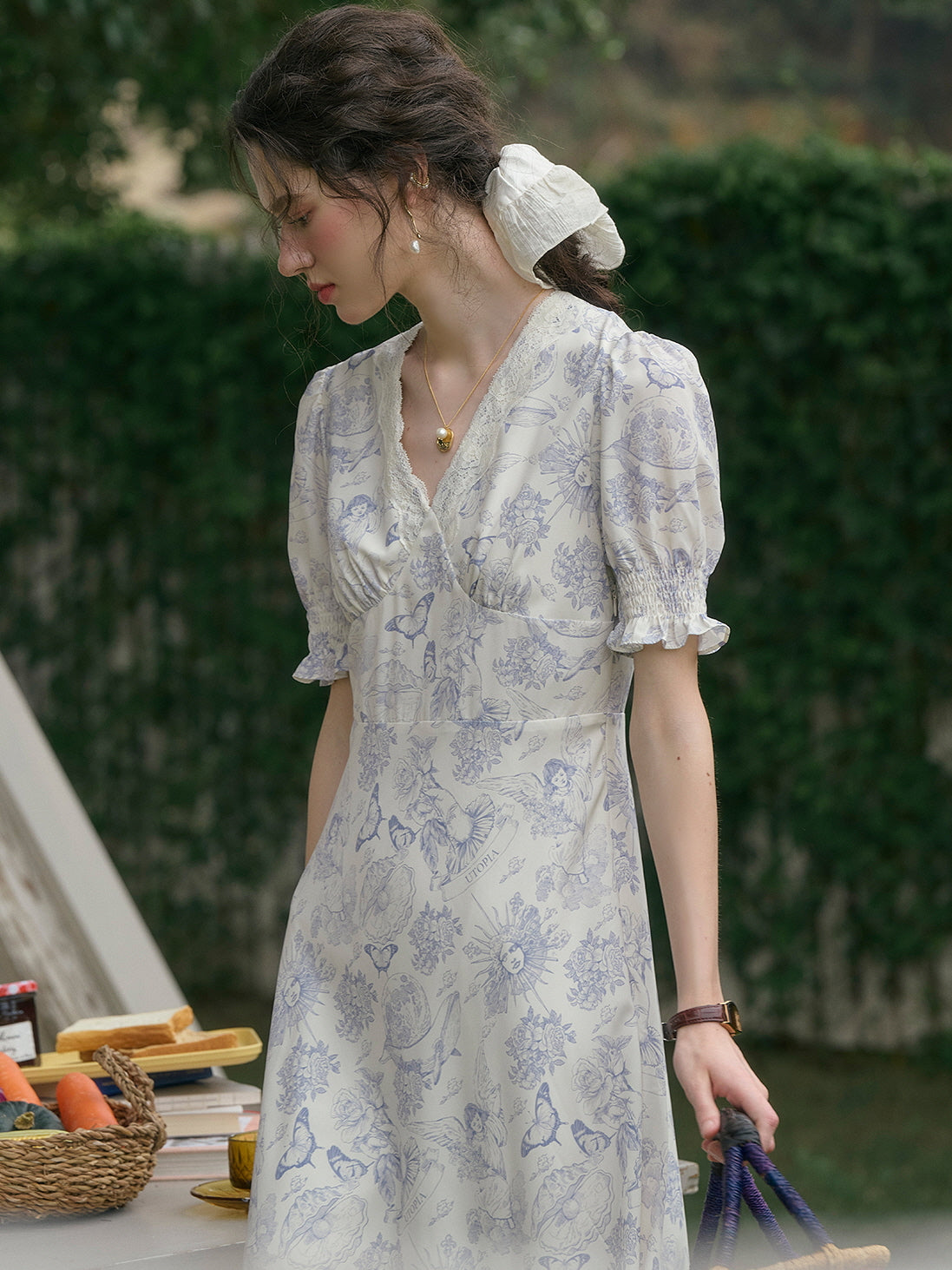 Daisy's Whimsical Garden Dress