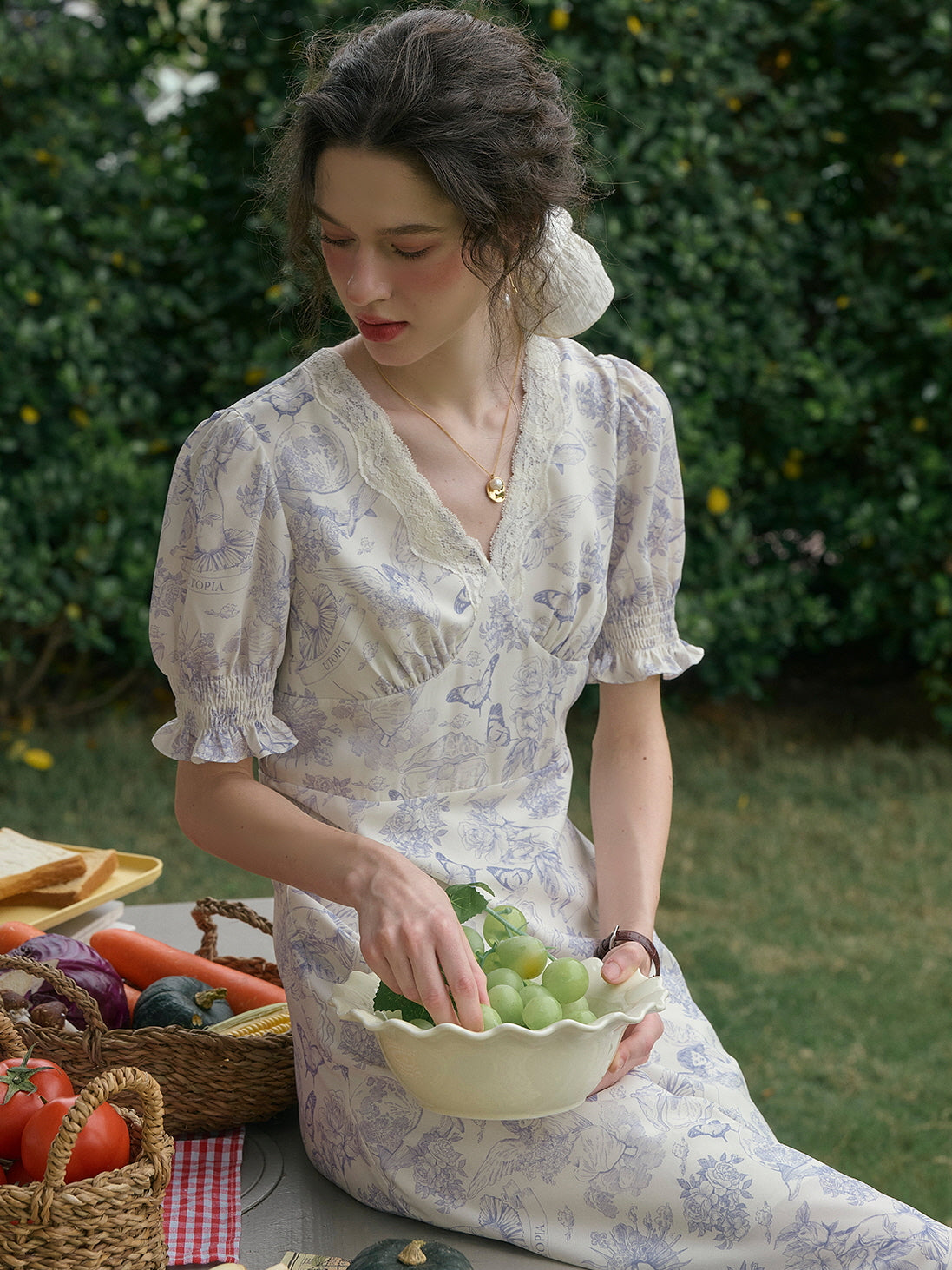 Daisy's Whimsical Garden Dress