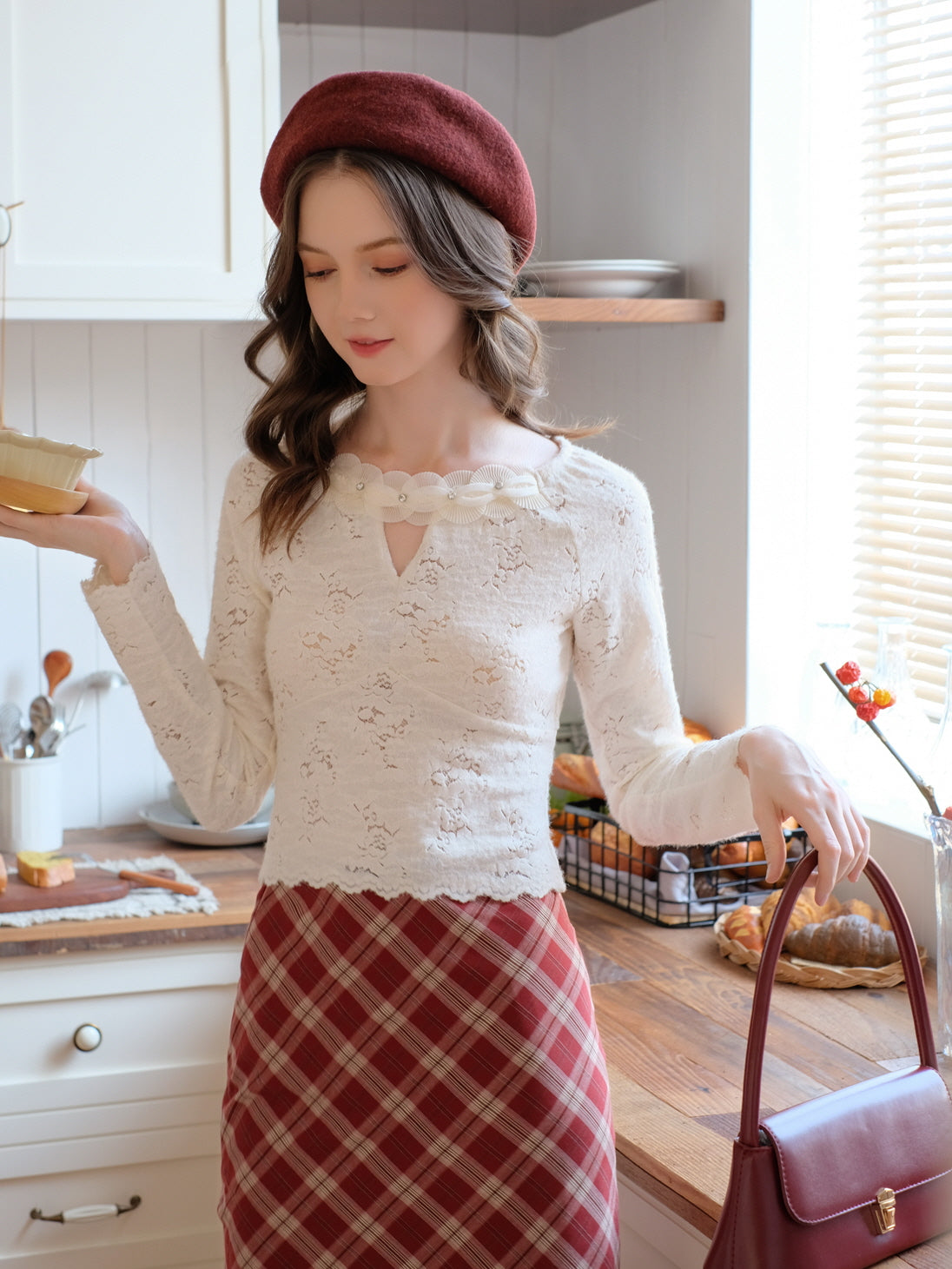 Delicate Lace Fairy White Top