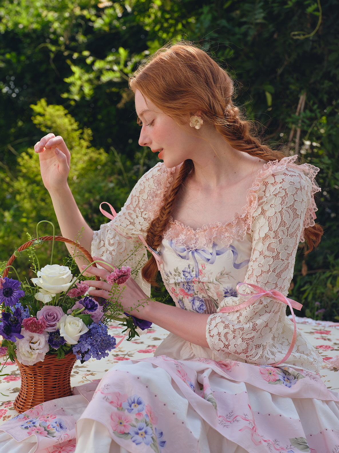 Princess Enchanted Garden Lace Dress